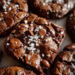 Salted Brownie Cookies