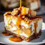 Salted Caramel Apple Pie Cheesecake