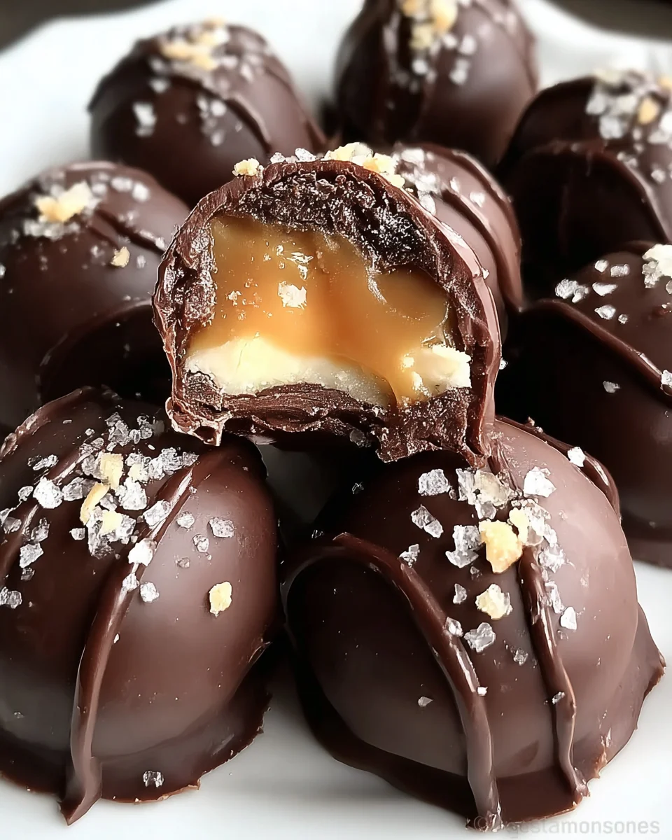 Salted Caramel Truffles