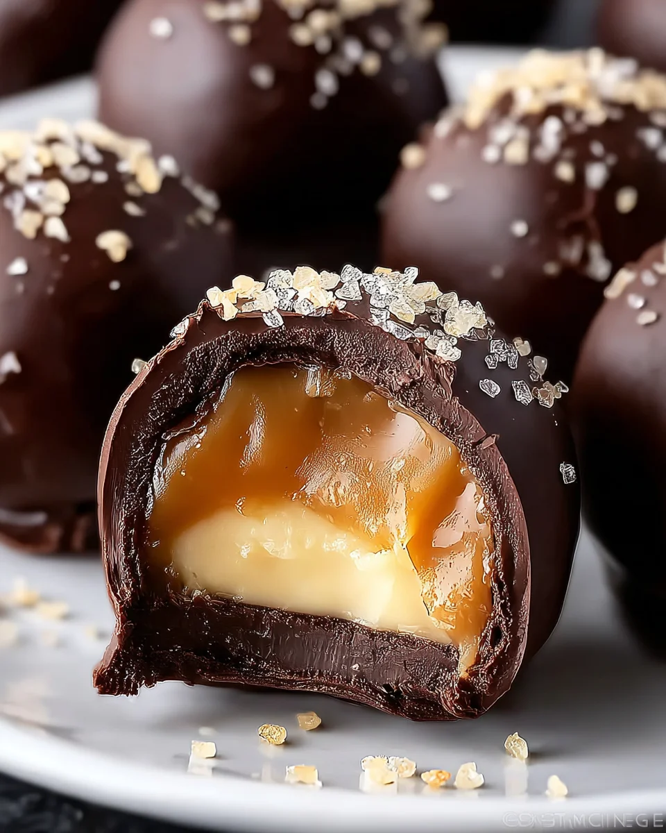 Salted Caramel Truffles 15 Salted