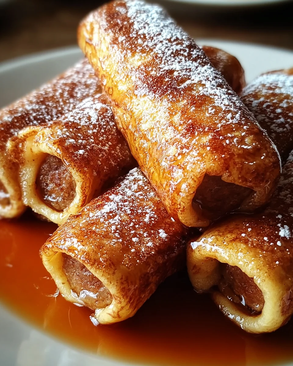 Sausage French Toast Roll-Ups Recipe 19 Sausage