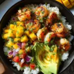 Shrimp and Avocado Bowls with Mango Salsa & Lime-Chili Sauce 19 Shrimp and Avocado Bowls with Mango Salsa & Lime-Chili Sauce