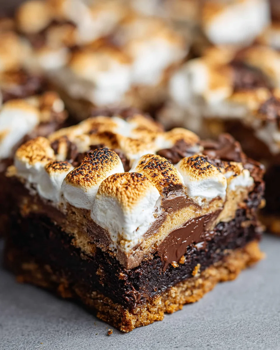 S'mores Brownies Recipe