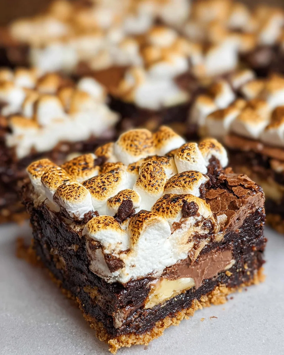 S'mores Brownies Recipe 25 Smores Brownies Recipe 2