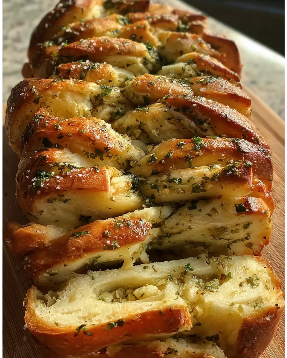 Sourdough Discard Garlic Pull Apart Bread 24 Sourdough