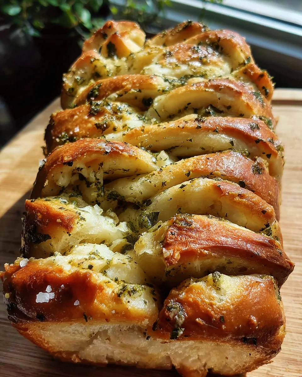 Sourdough Discard Garlic Pull Apart Bread 25 Sourdough