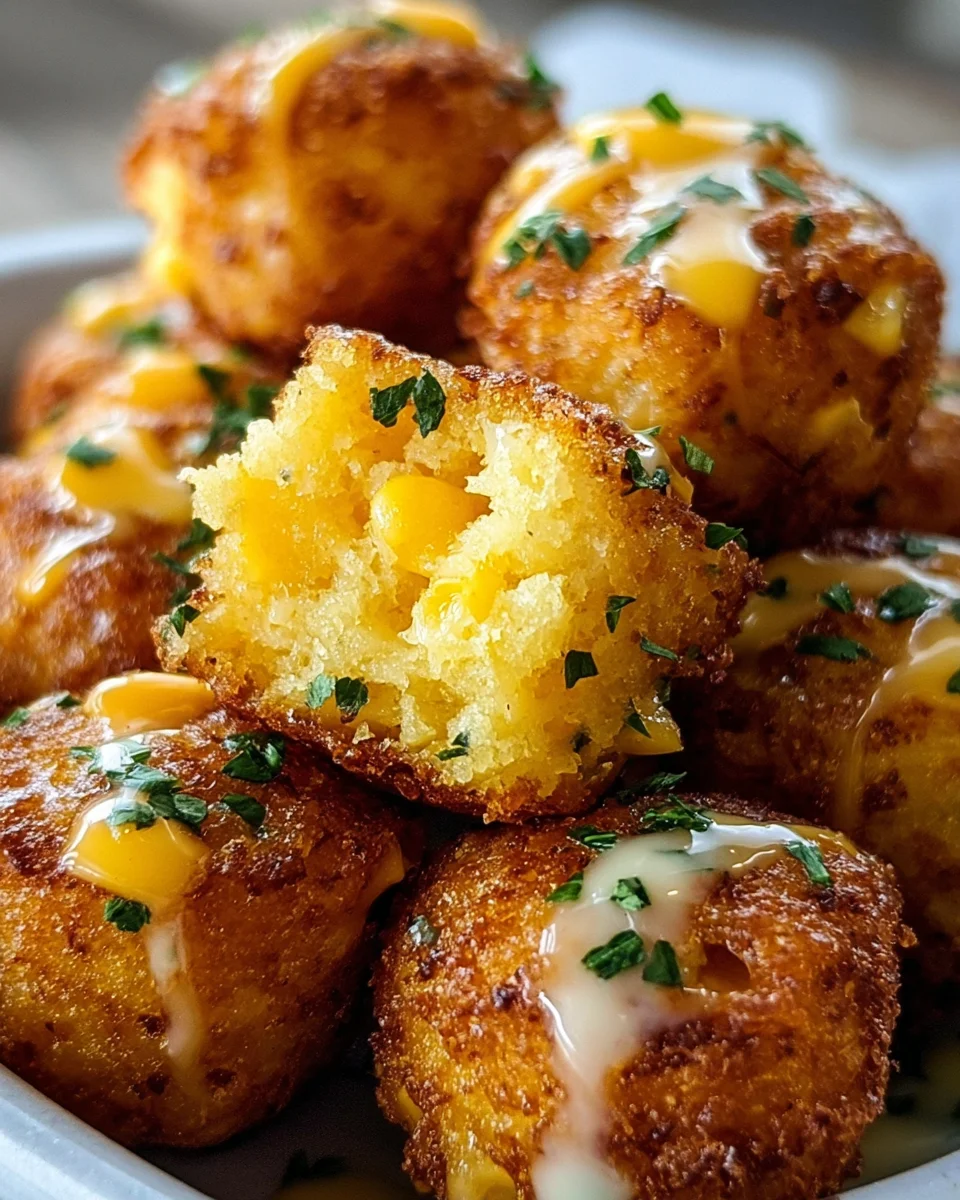Southern-Style Honey Butter Cornbread Poppers