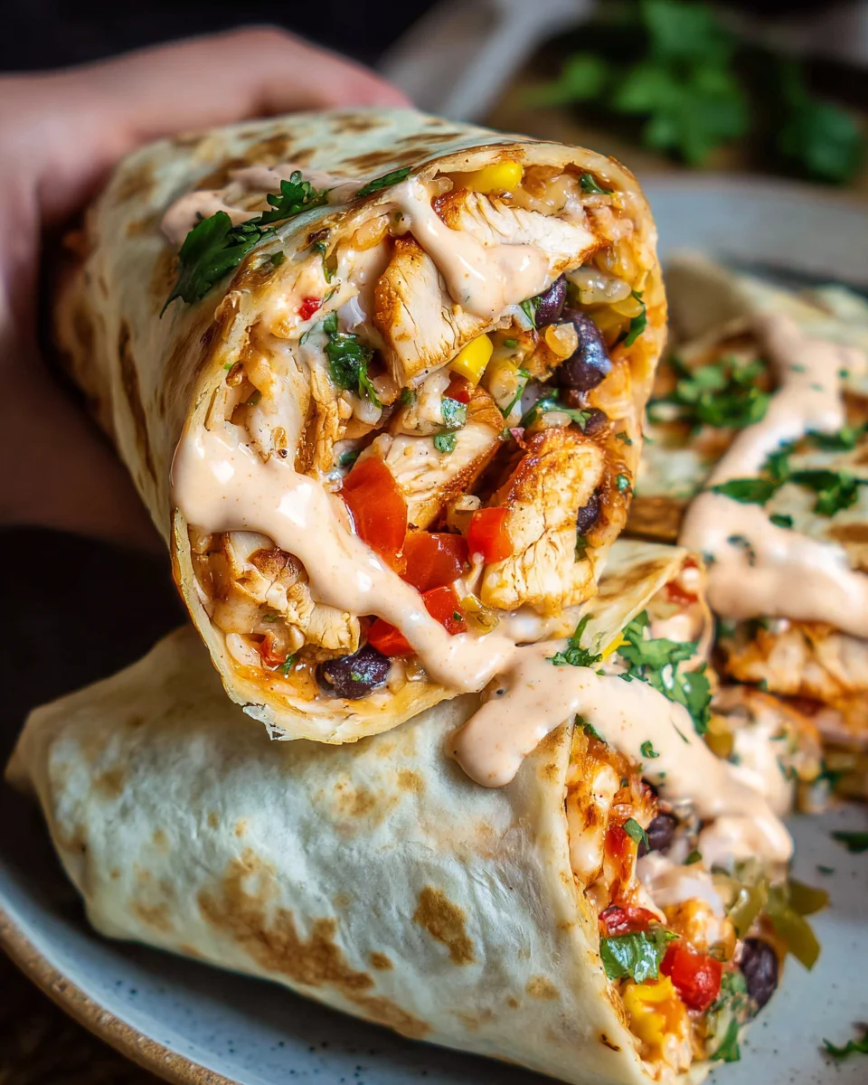 Southwest Chicken Wrap