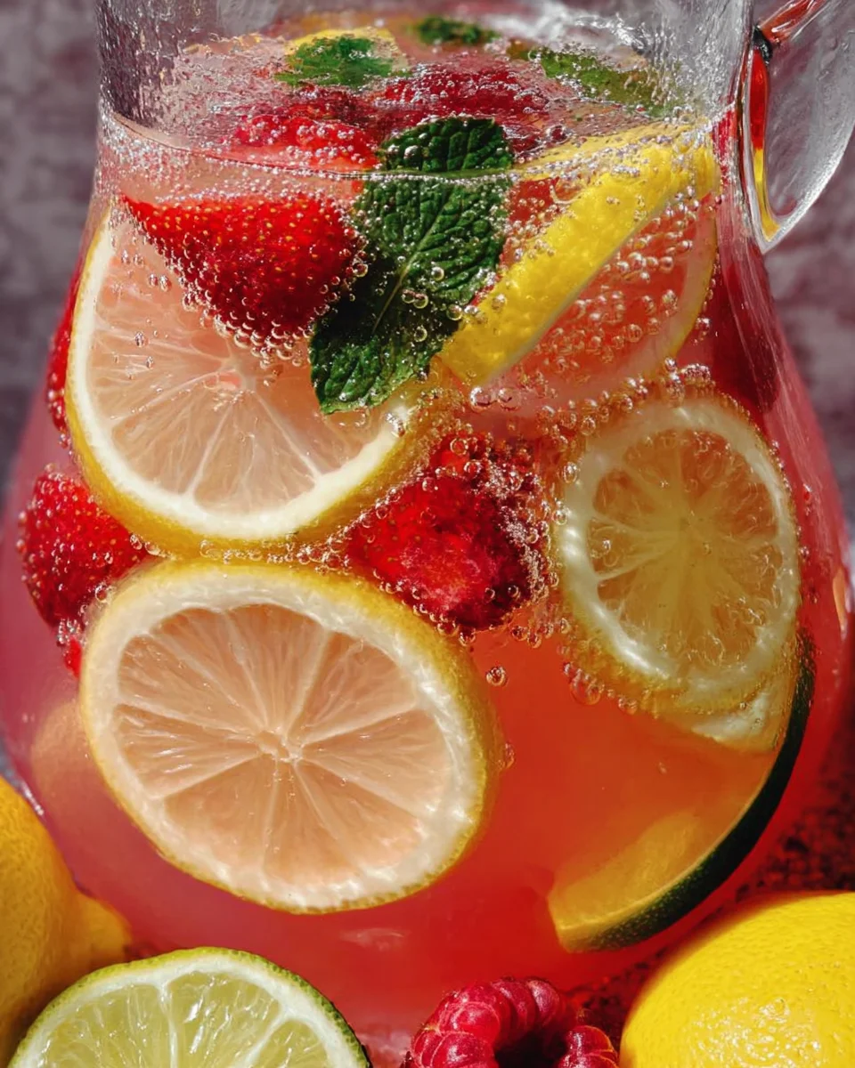 Sparkling Lemonade Punch Recipe