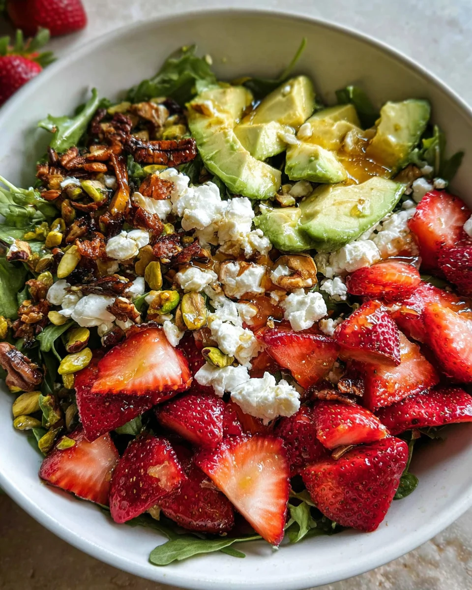 Strawberry Crunch Salad 24 Strawberry