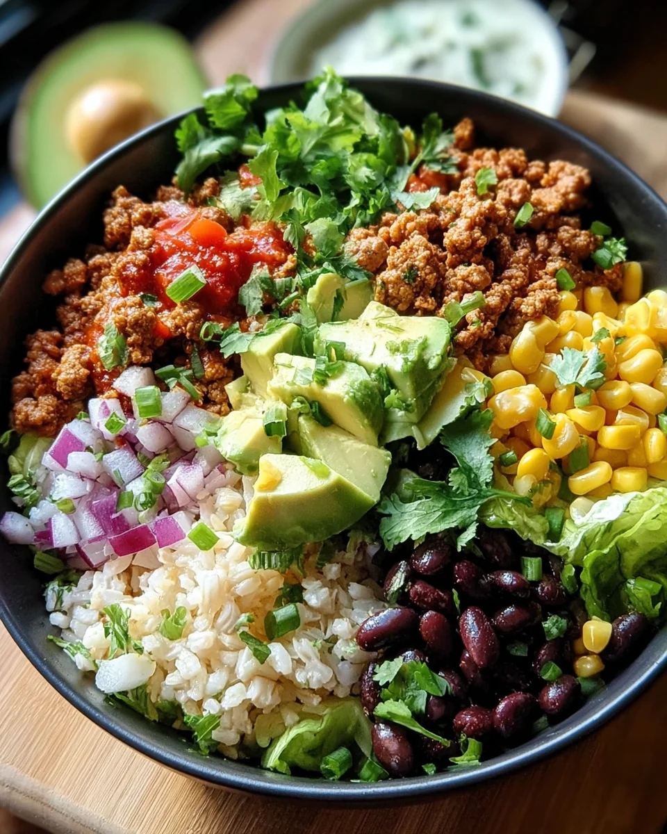 Taco Lunch Bowls 19 Taco