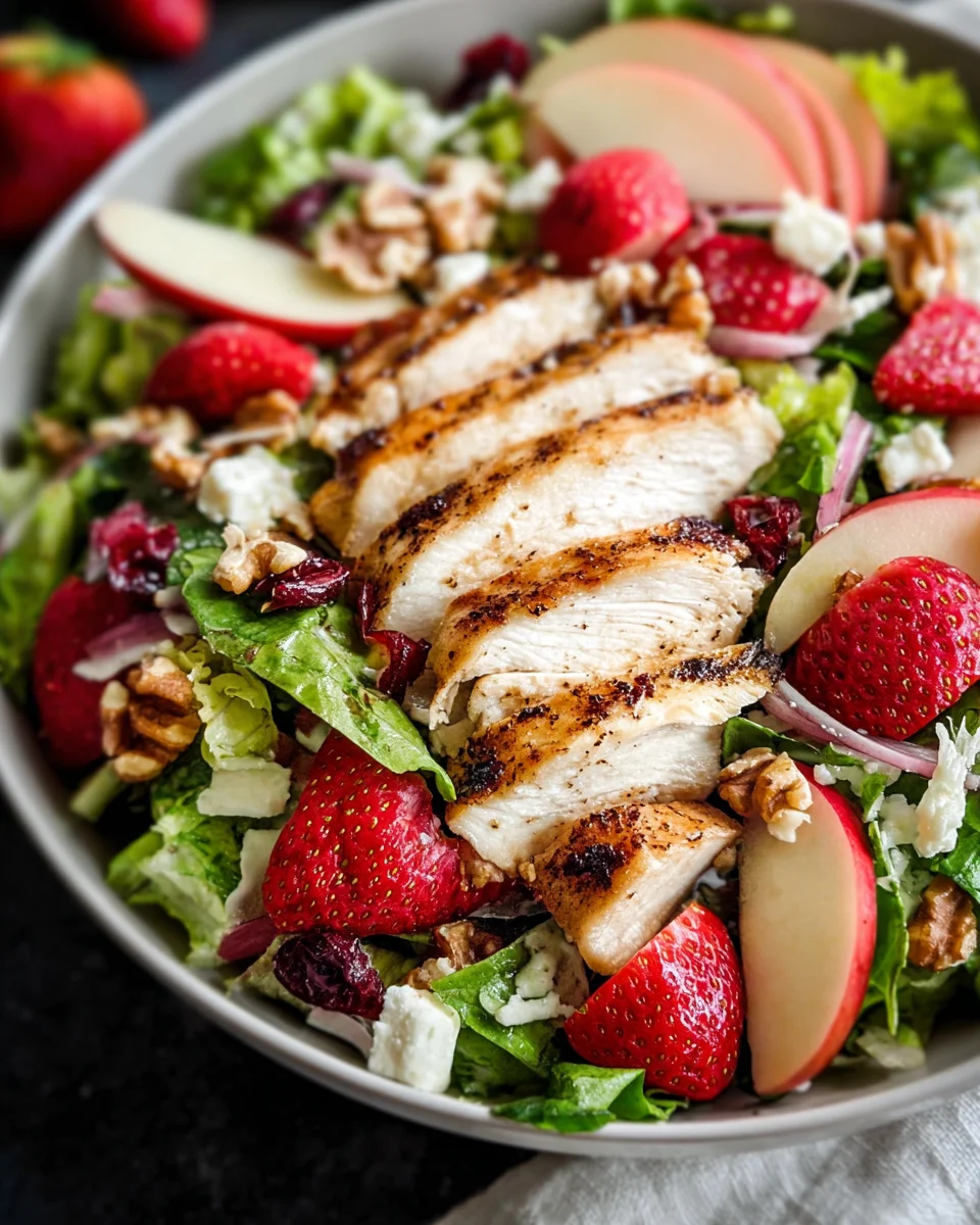 The Best Strawberry Chicken Salad