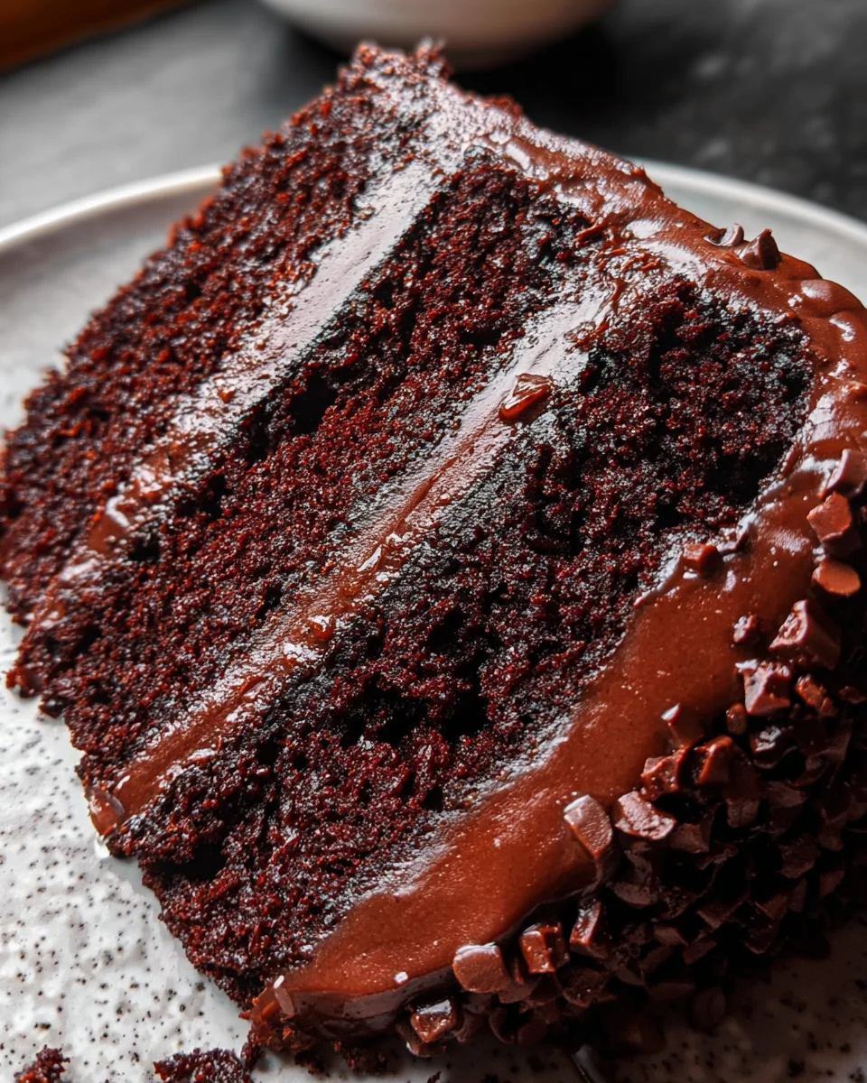The Best Vegan Chocolate Cake