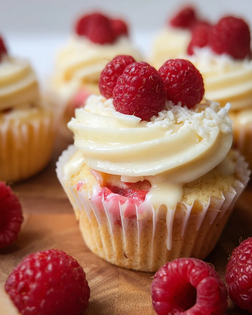 The Best White Chocolate Raspberry Cupcakes 18 The
