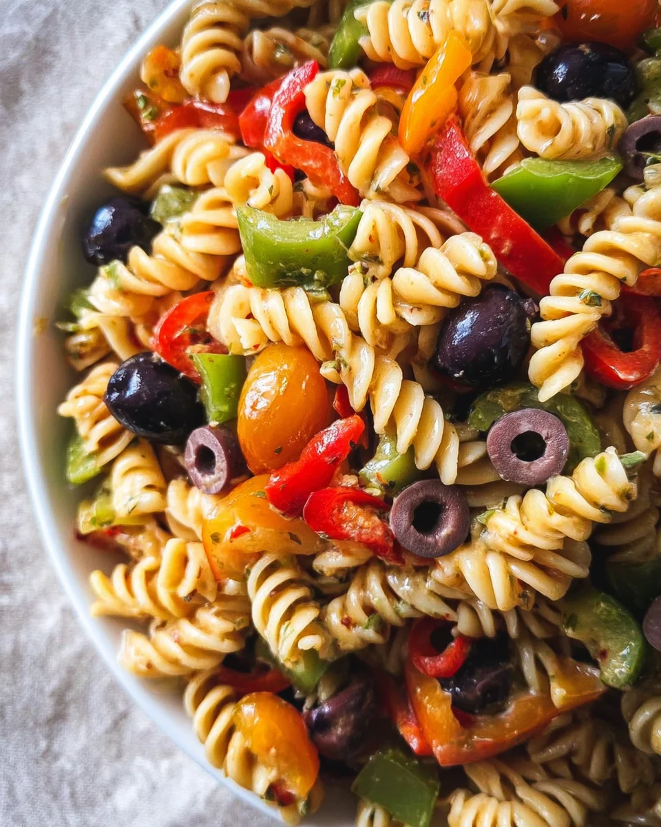 Vegan Pasta Salad 17 Vegan