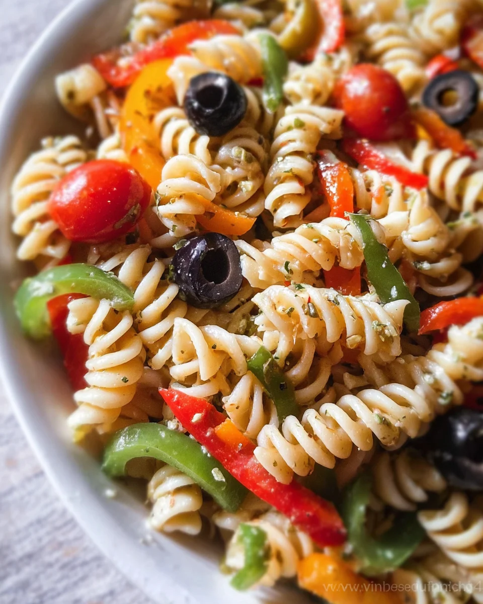 Vegan Pasta Salad 18 Vegan