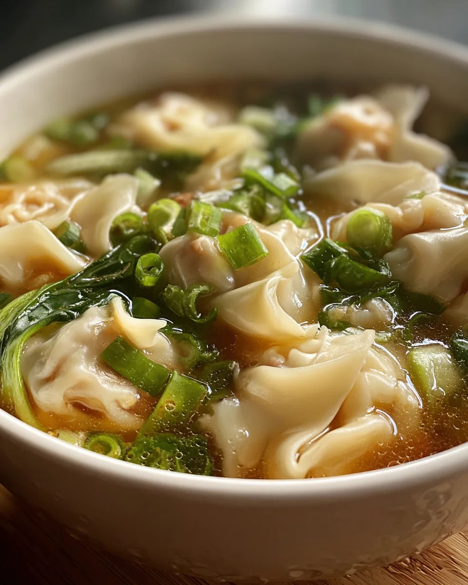Wonton Soup Recipe