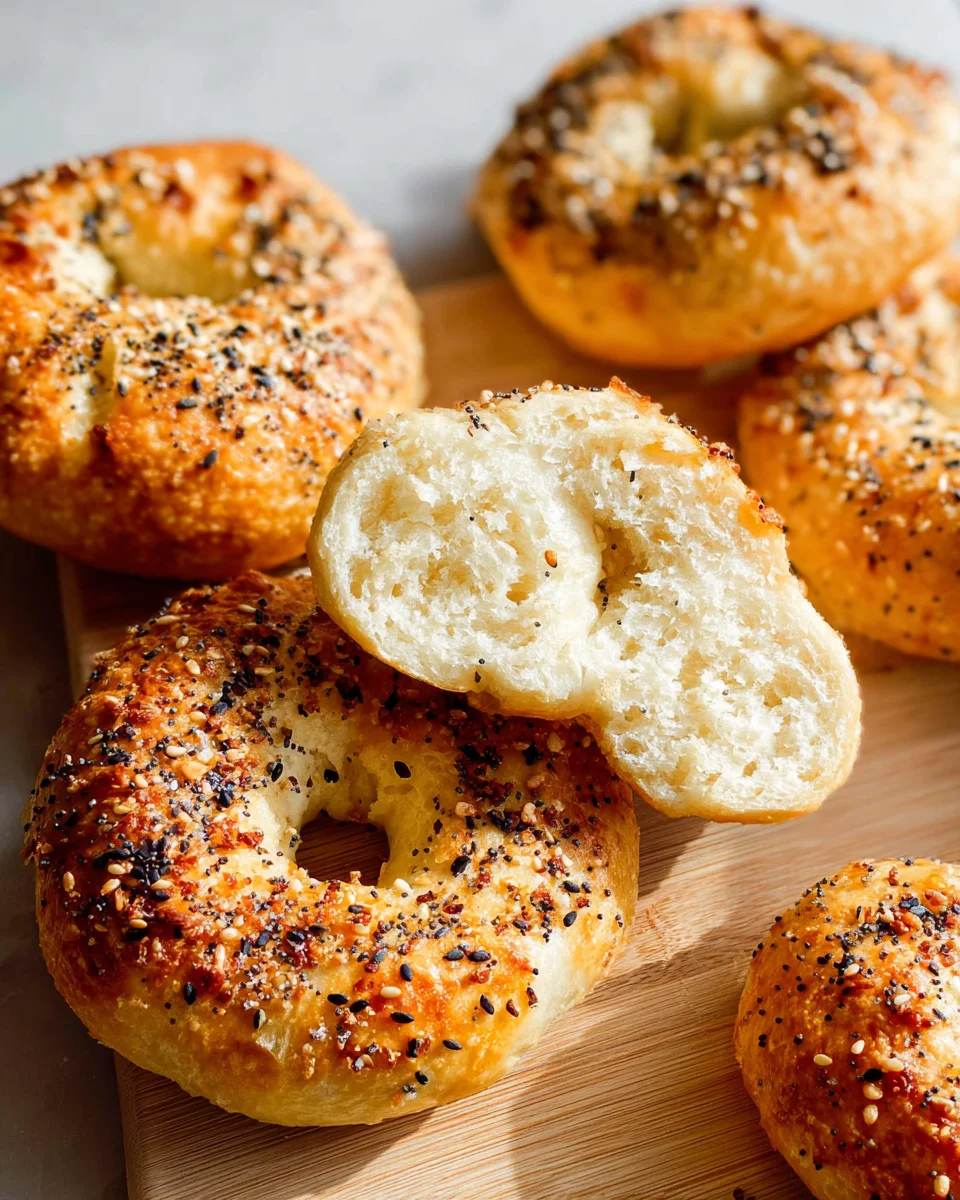 3 Ingredient Air Fryer Bagels 17 3