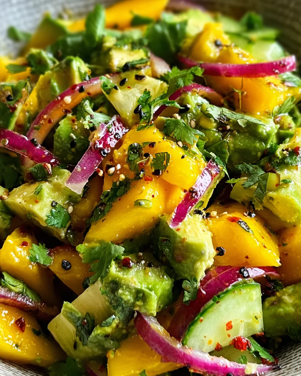Avocado Mango Salad