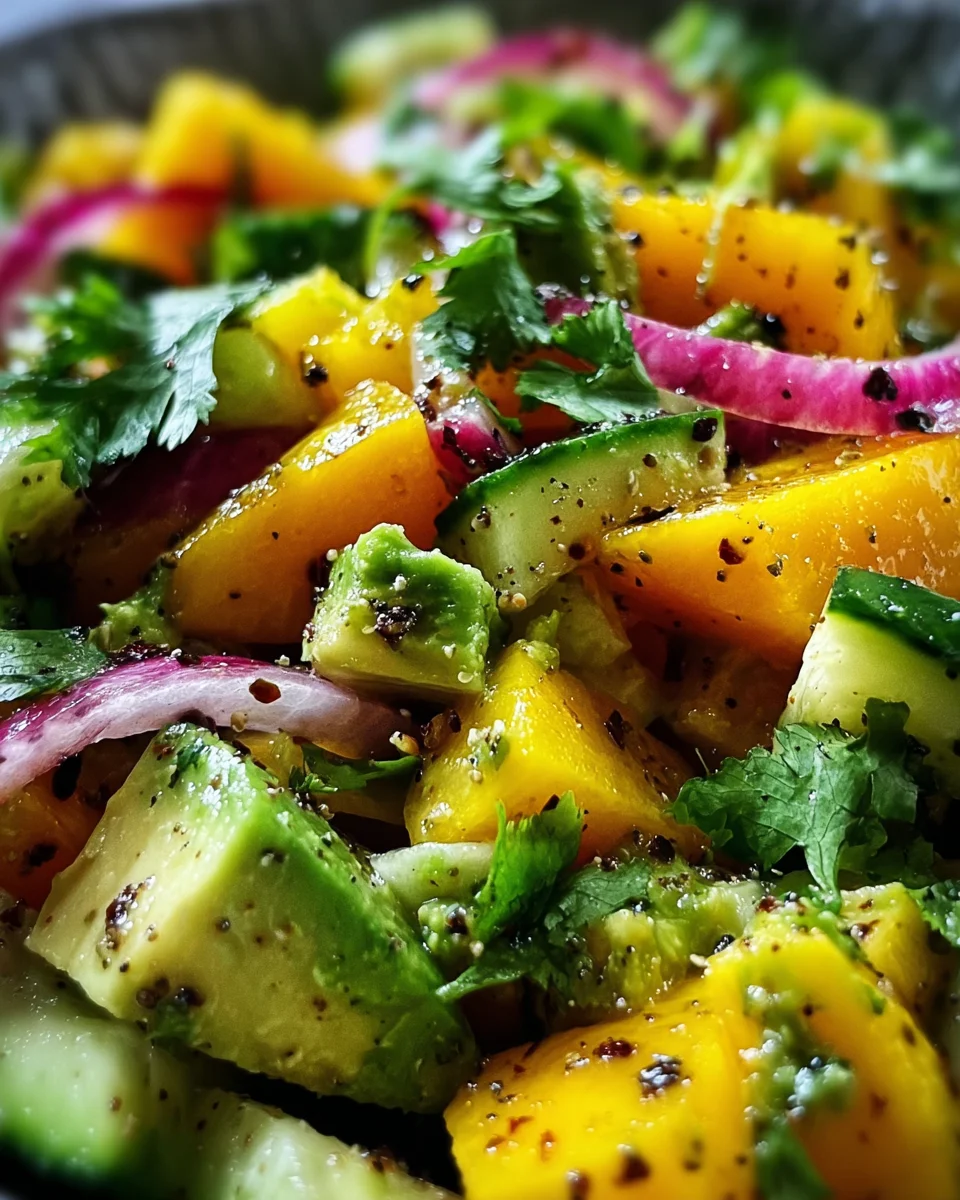 Avocado Mango Salad 19 Avocado