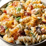 Bacon Ranch Pasta Salad 21 Bacon Ranch Pasta Salad
