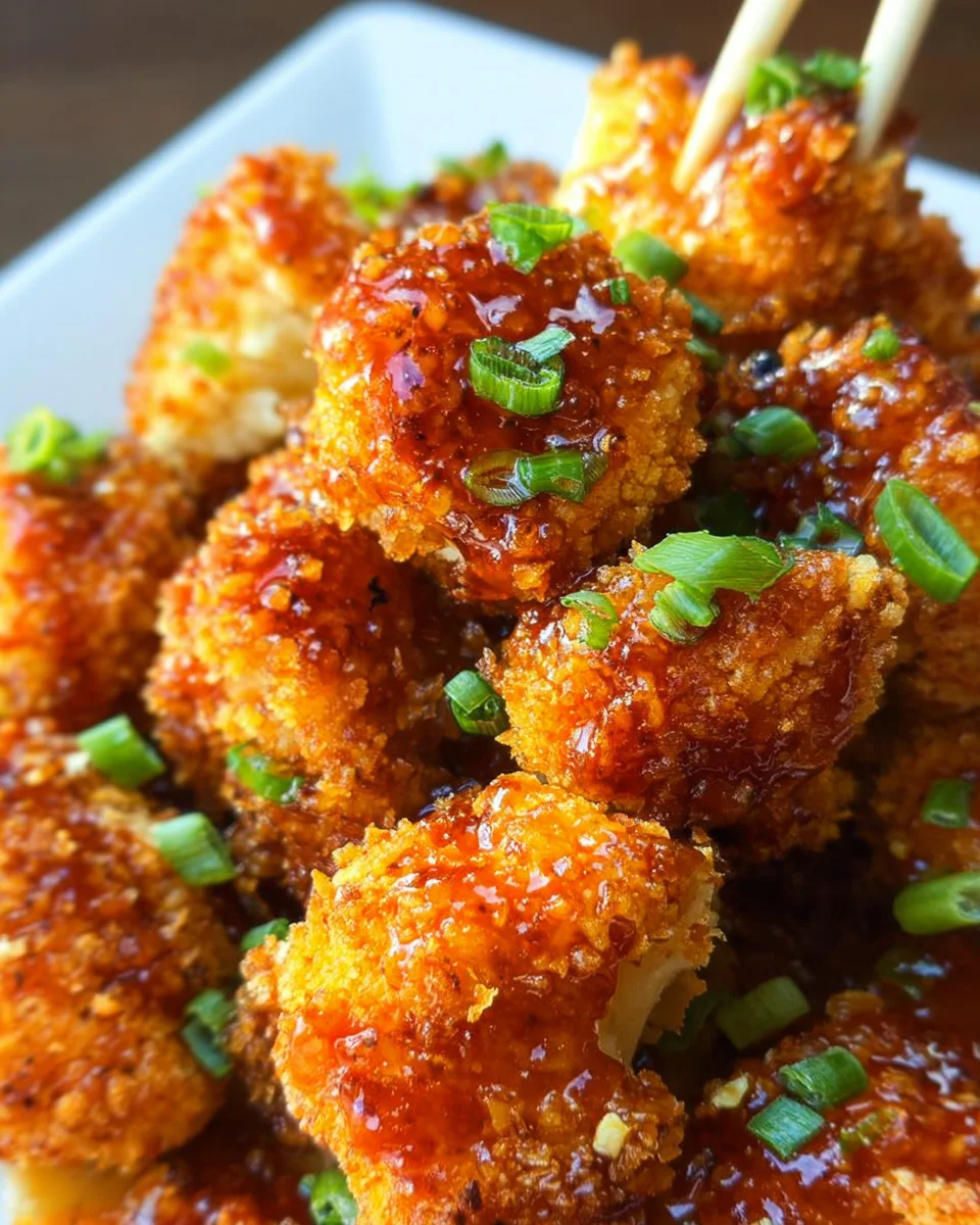 Baked Orange Cauliflower