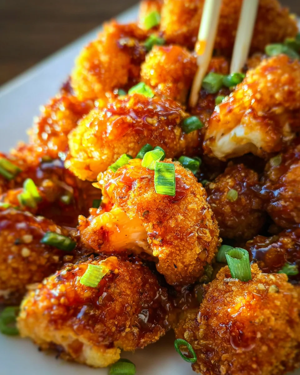 Baked Orange Cauliflower 25 Baked