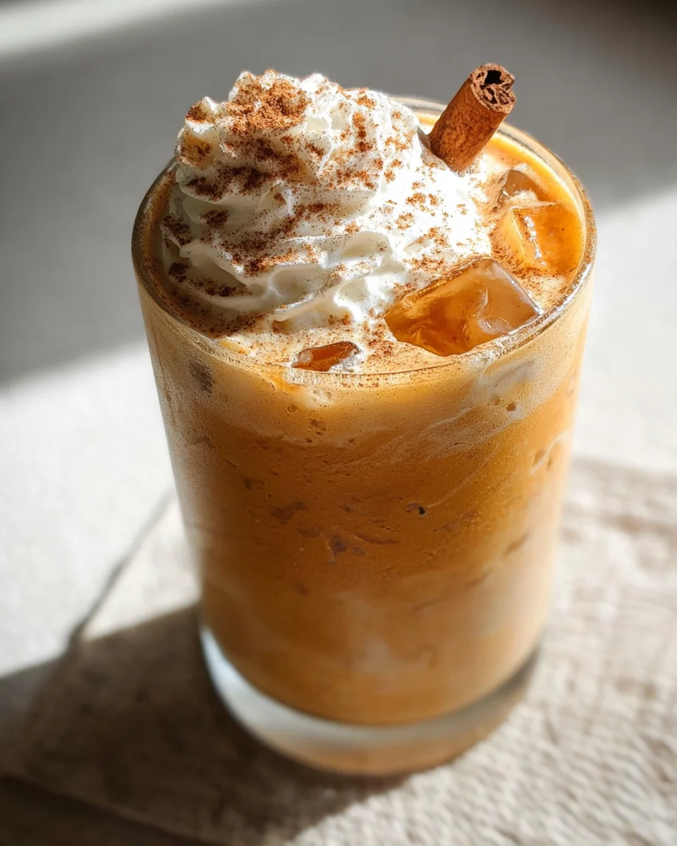 Best Iced Pumpkin Spice Latte at Home