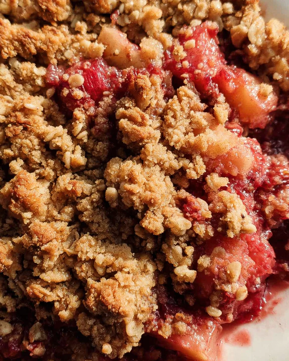 Best Rhubarb Crisp