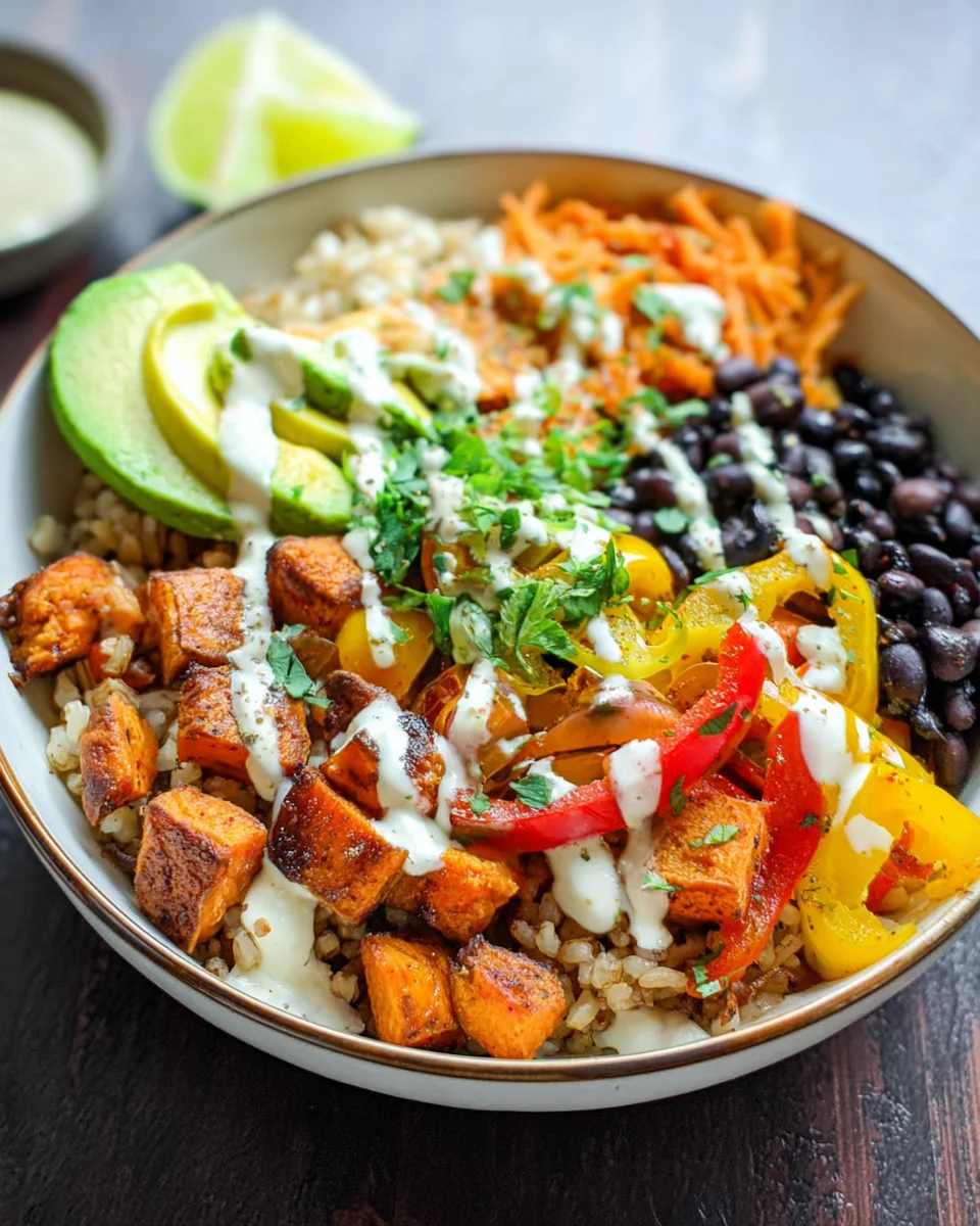 Cajun Sweet Potato Rice Bowl