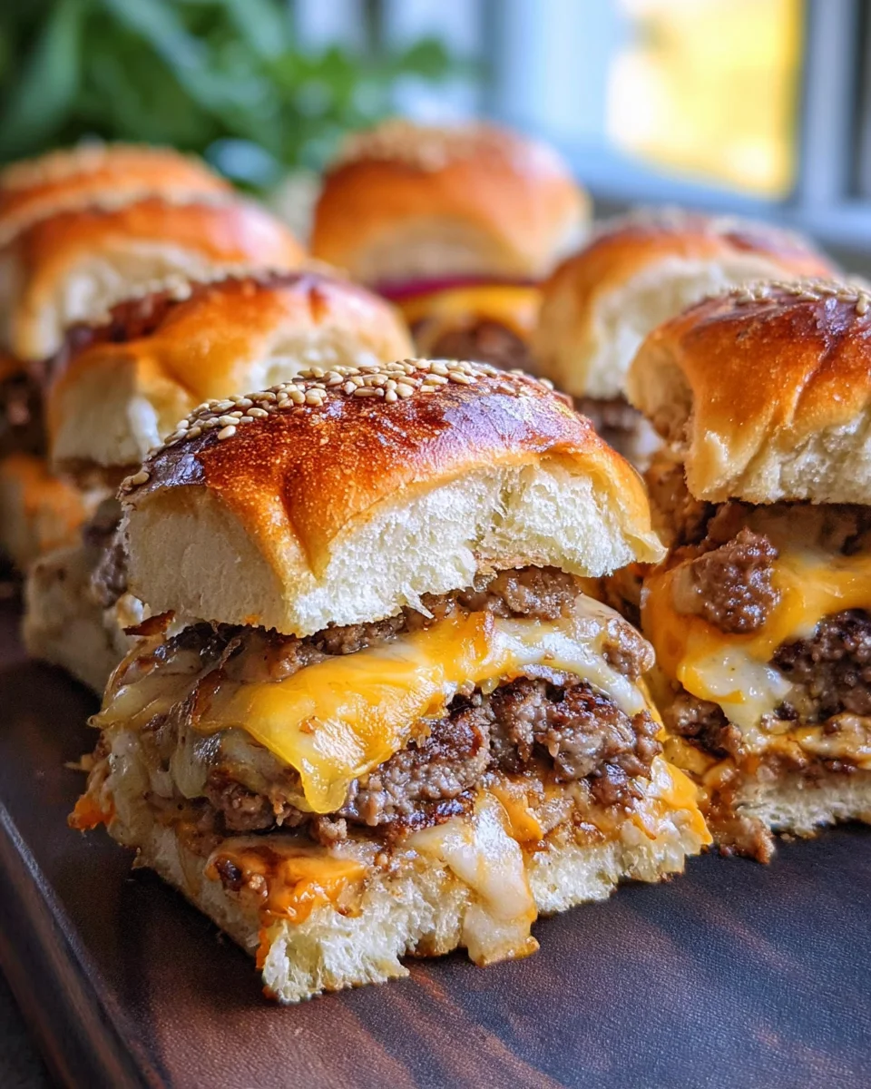 Cheeseburger Sliders