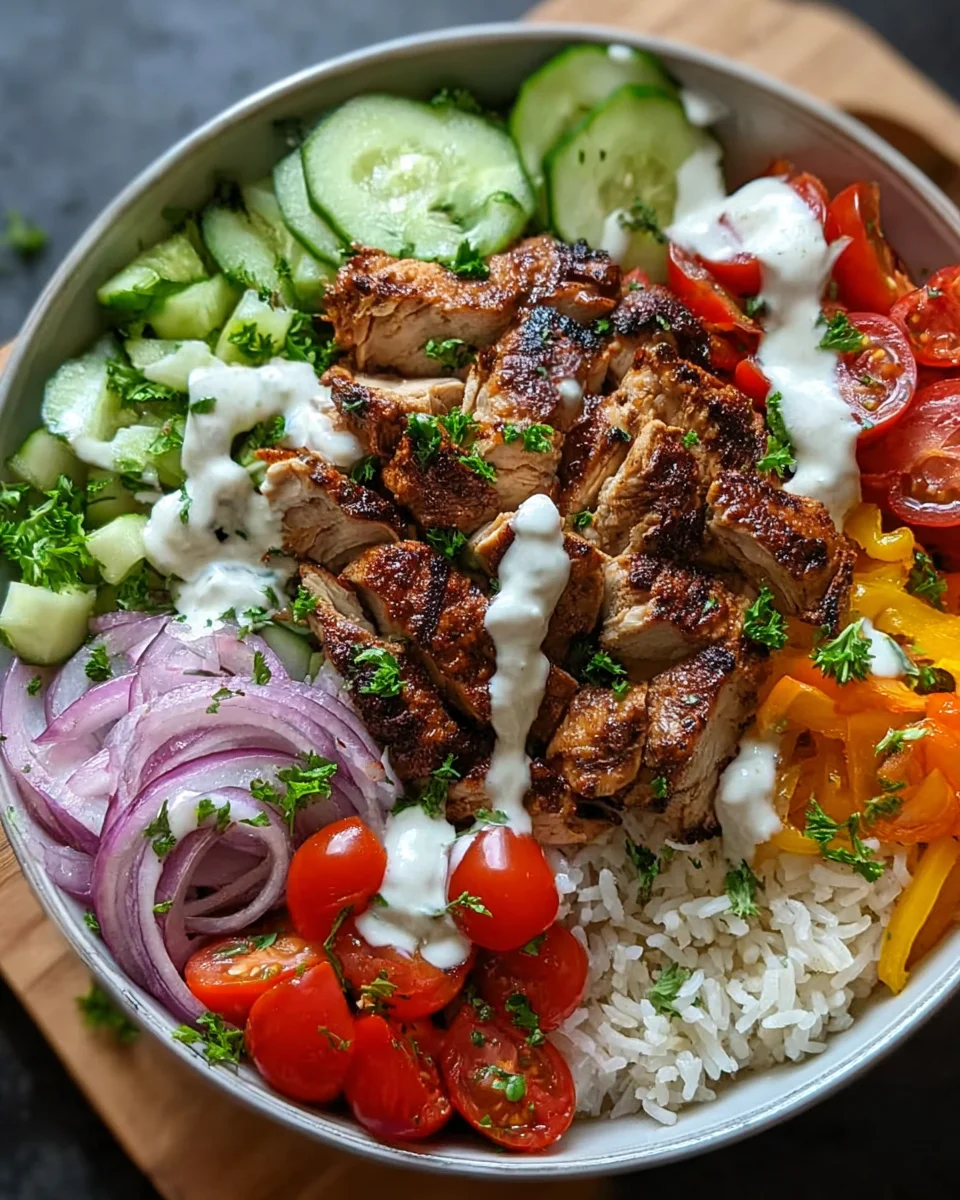 Chicken Shawarma Bowl Recipe 31 Chicken