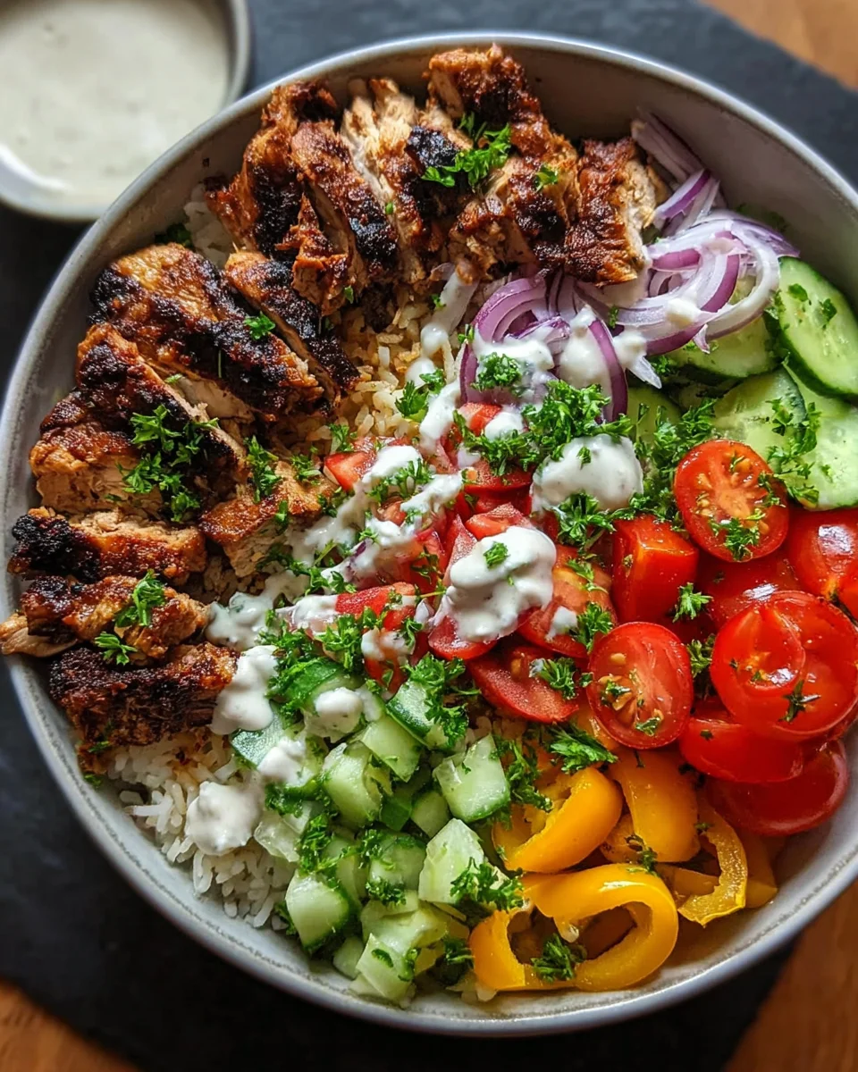 Chicken Shawarma Bowl Recipe 32 Chicken