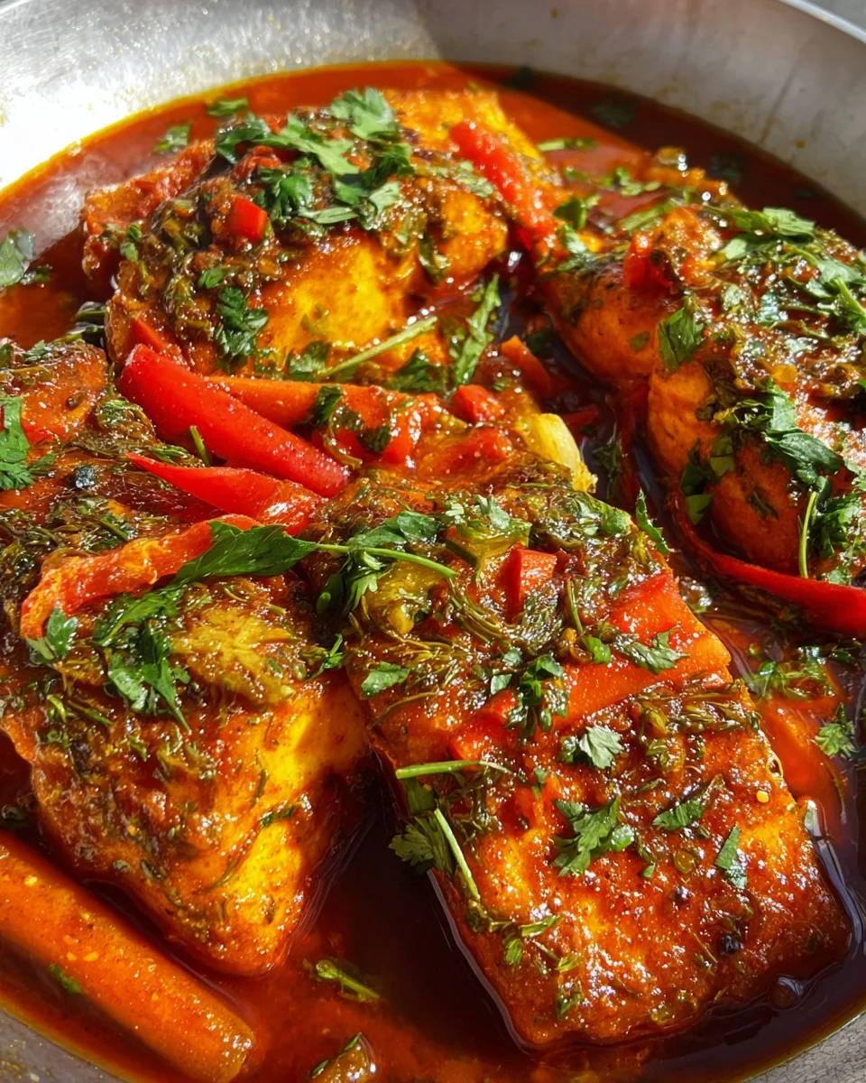 Classic Spicy Moroccan Fish in Rich Sauce 21 Classic