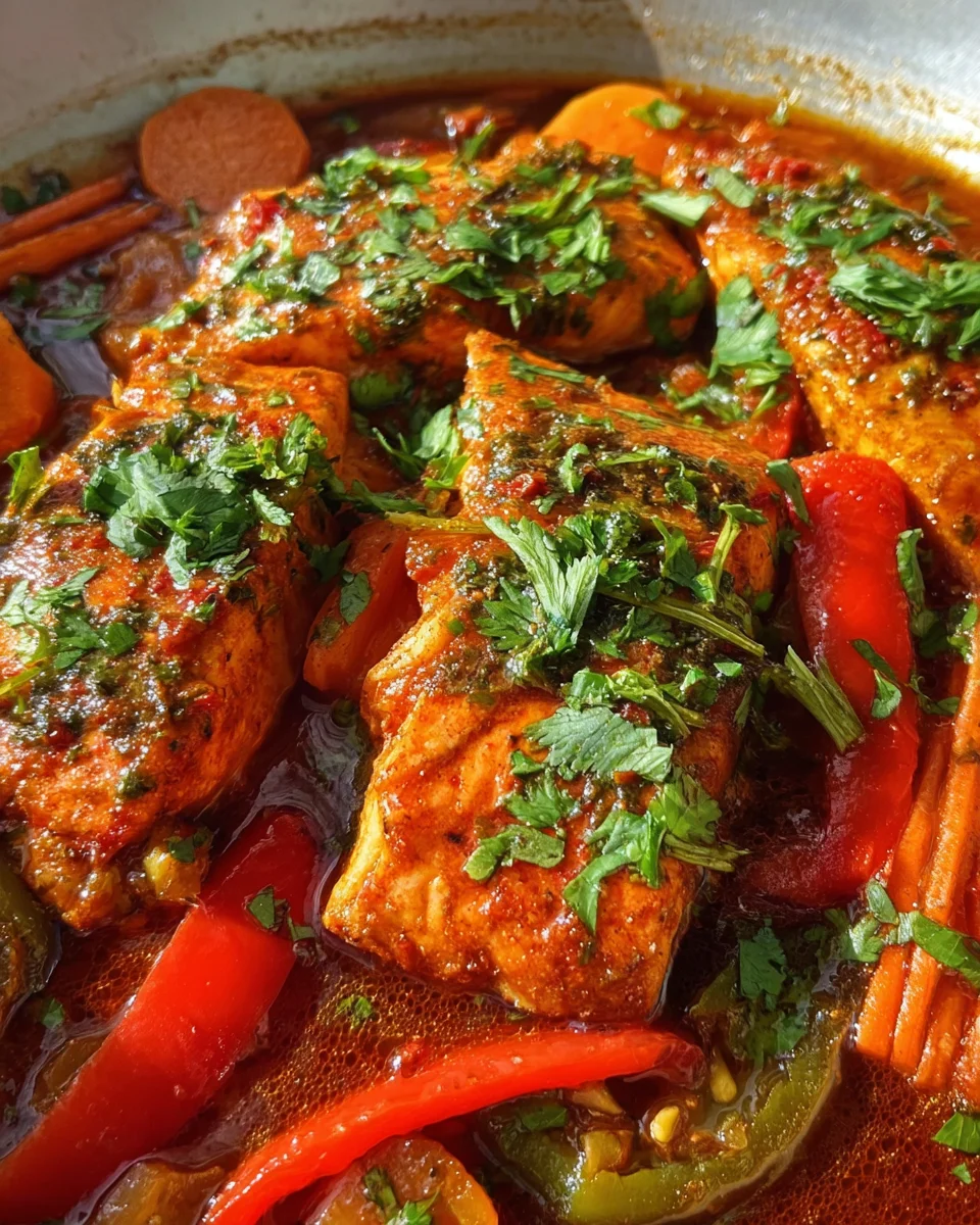 Classic Spicy Moroccan Fish in Rich Sauce 22 Classic