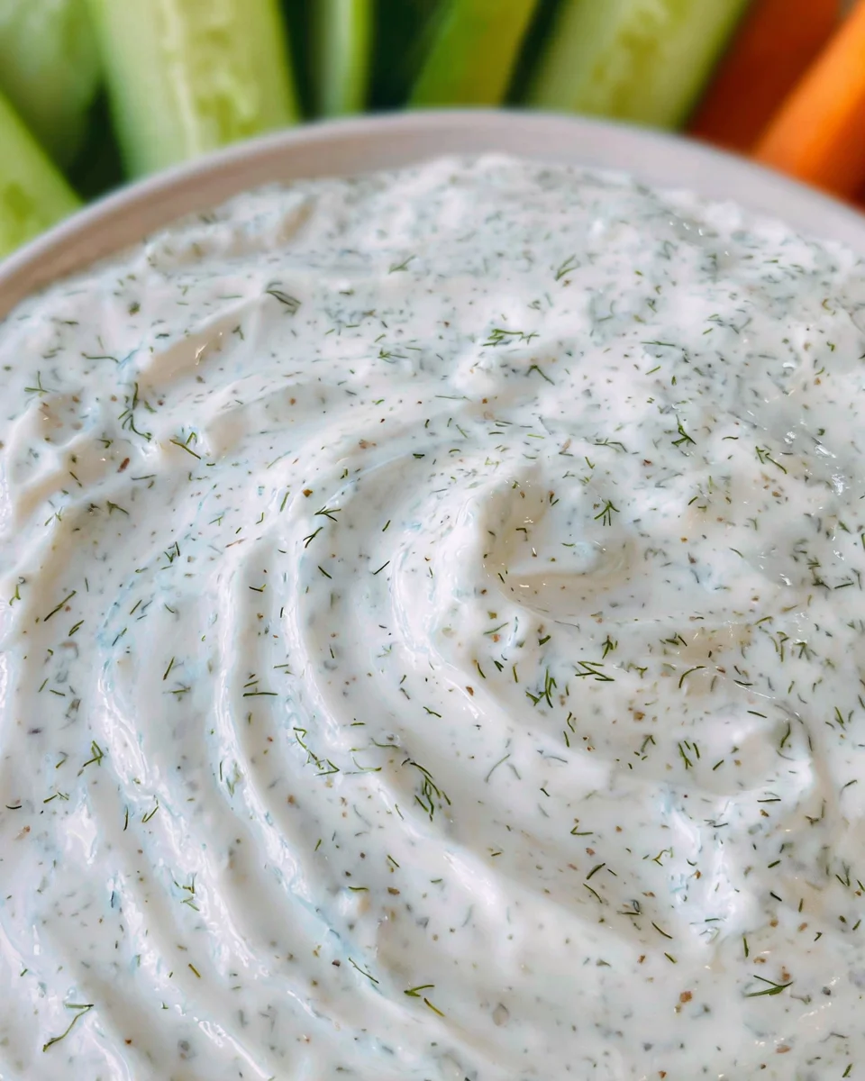 Cottage Cheese Ranch Dip Recipe