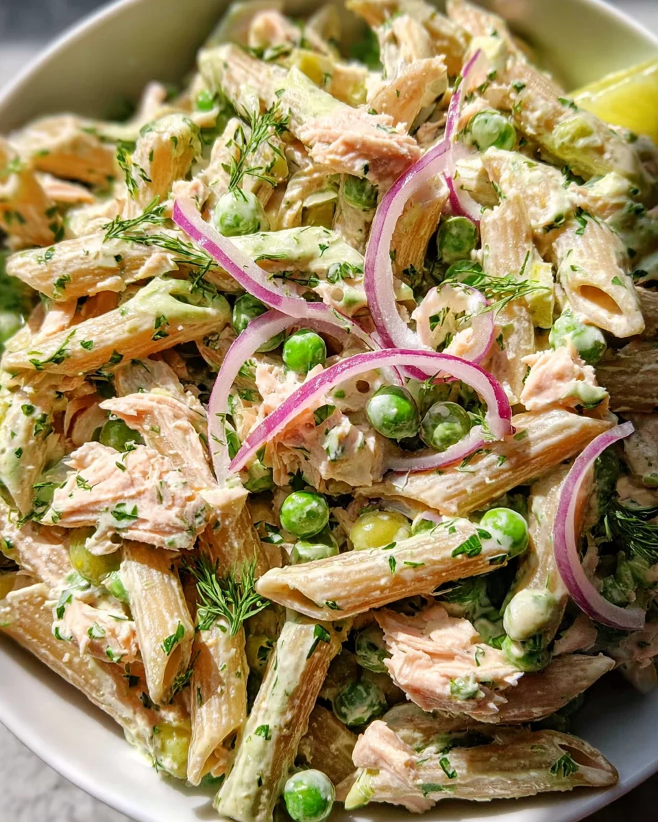 Creamy and Healthy Tuna Pasta Salad 23 Creamy