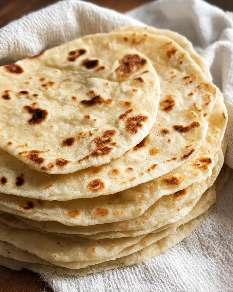 Homemade Flour Tortillas