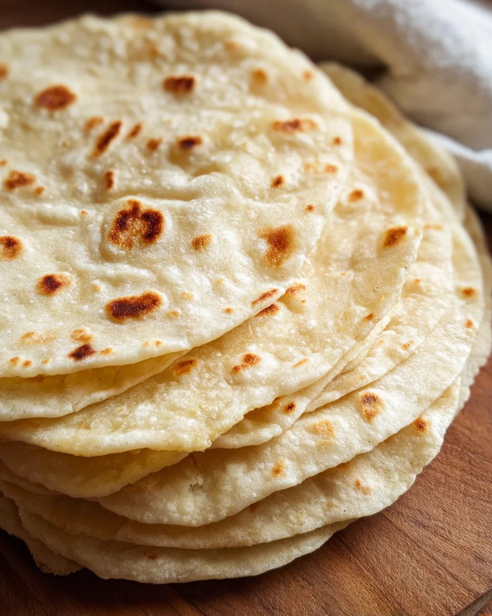 Homemade Flour Tortillas 17 Homemade