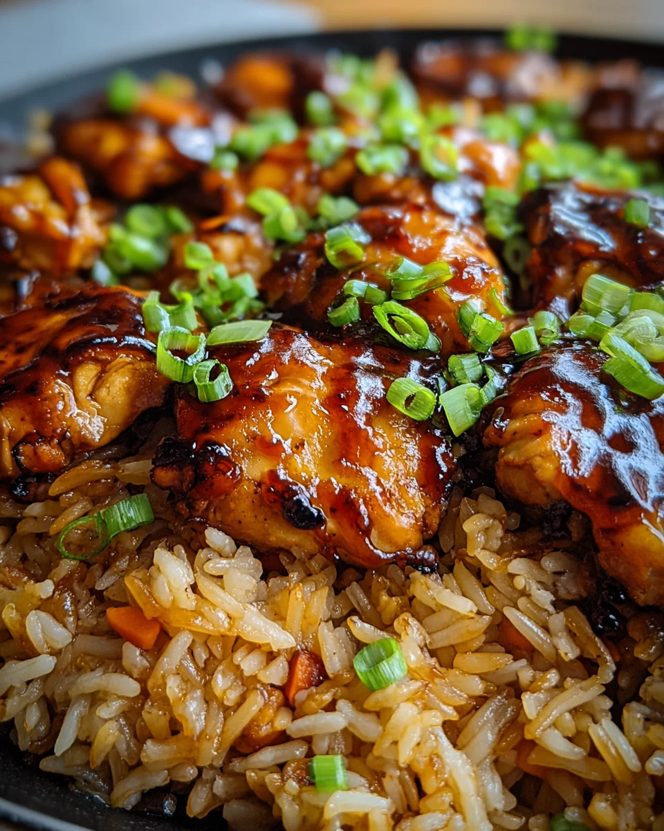 Honey BBQ Chicken Rice 22 Honey
