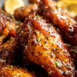Honey Lemon Pepper Wings 25 Honey Lemon Pepper Wings