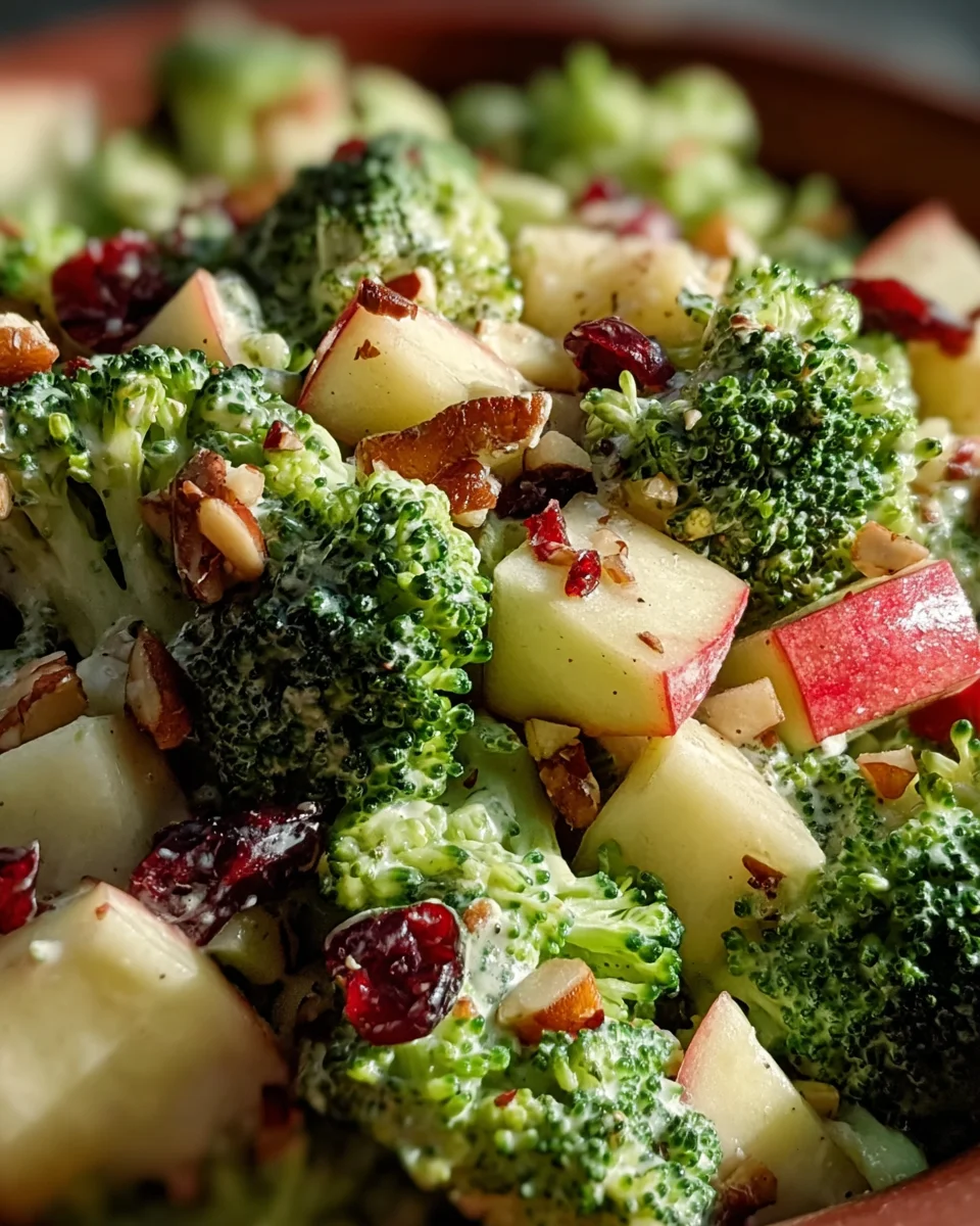 Honeycrisp Apple Broccoli Salad