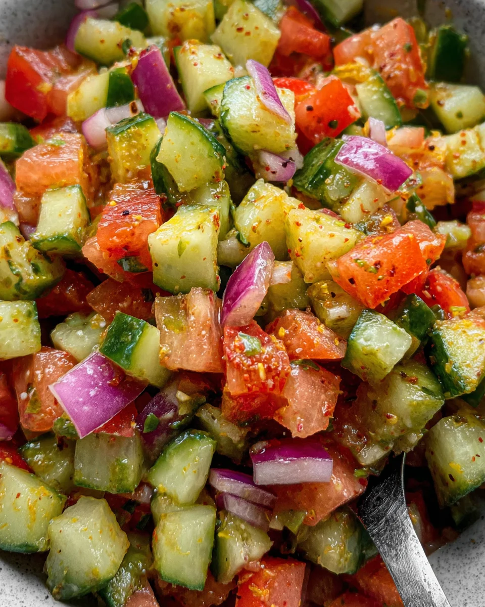 Indian Kachumber Salad