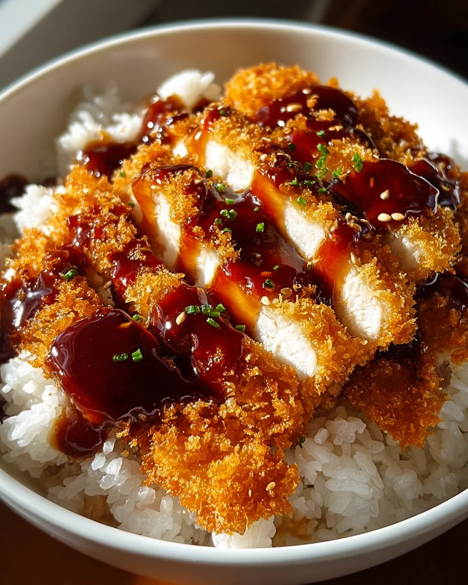 Japanese Katsu Bowls with Tonkatsu Sauce 19 Japanese