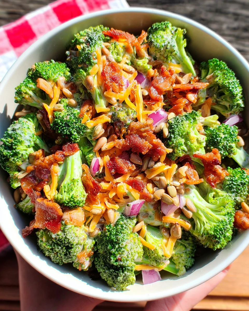 Keto Broccoli Salad Recipe