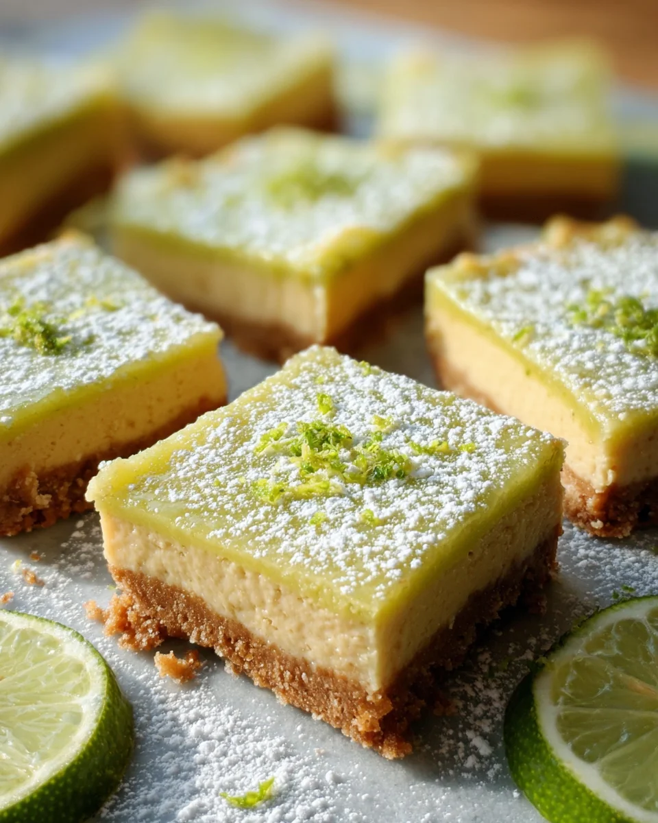 Key Lime Pie Bars
