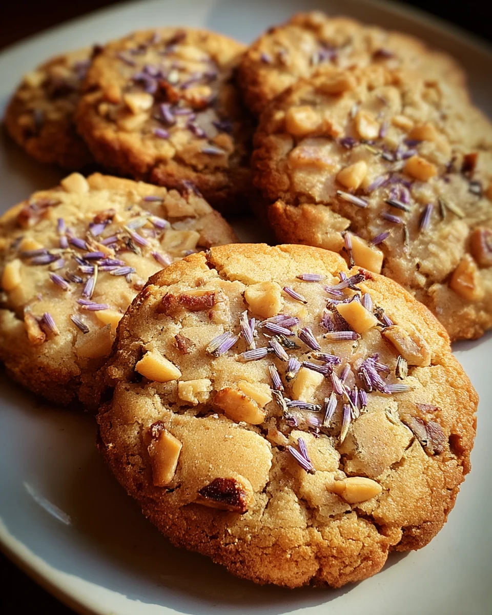 Lavender Honey Crunch Cookies 21 Lavender