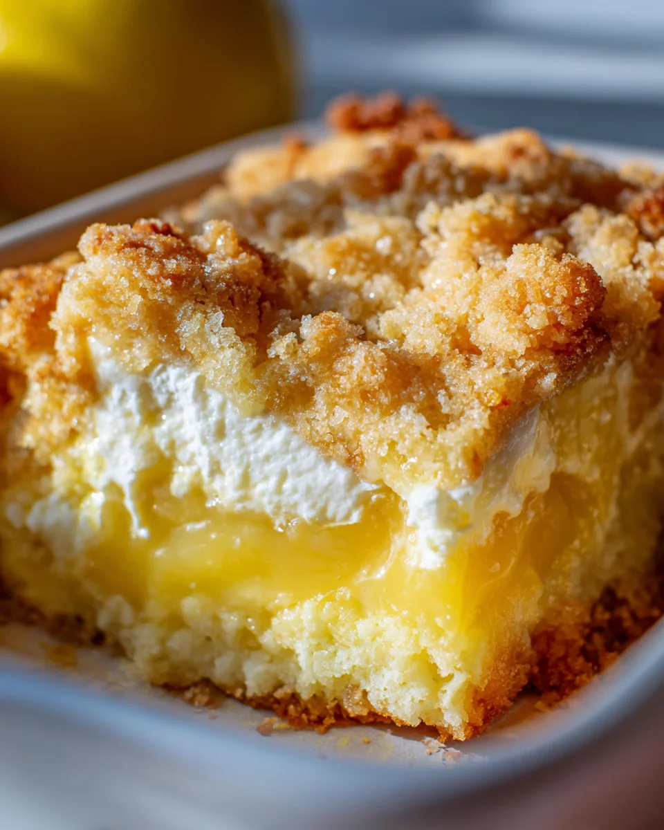 Lemon Cream Cheese Dump Cake Recipe 19 Lemon