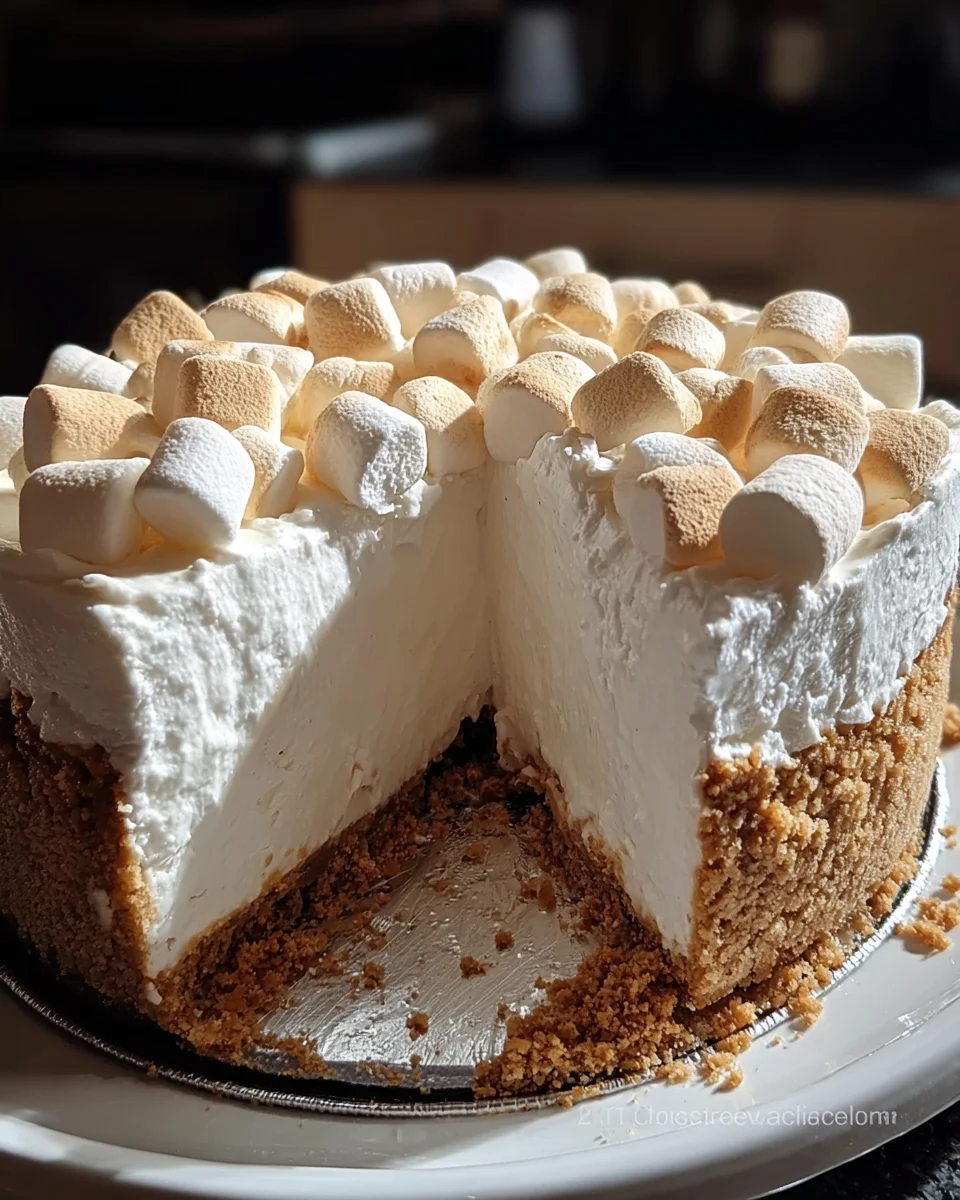 Marshmallow Cheesecake 18 Marshmallow