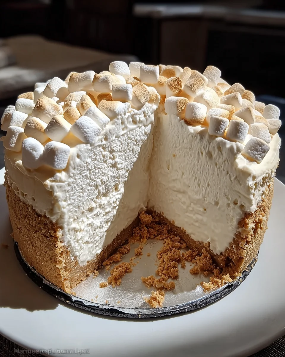 Marshmallow Cheesecake 19 Marshmallow